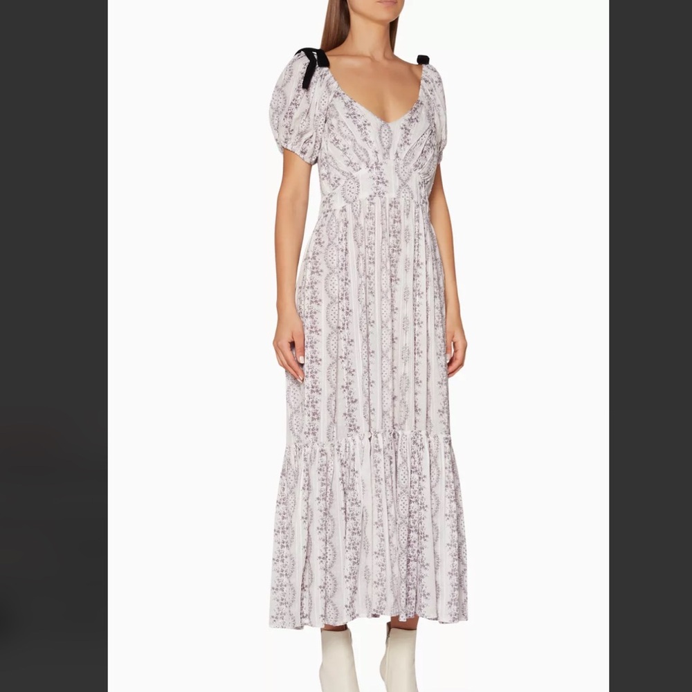 LoveShackFancy Angie Maxi Dress